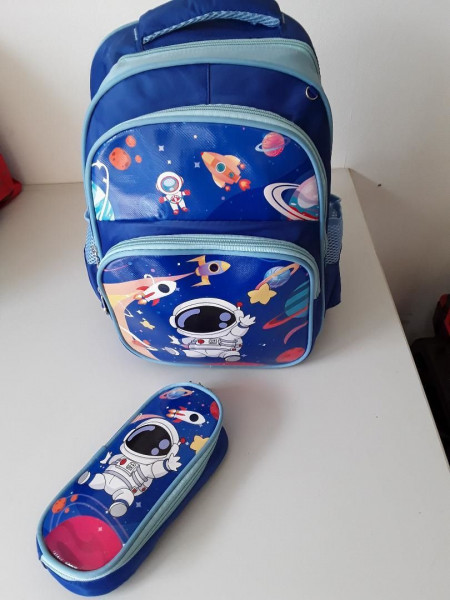 Kinder Rucksack Astronaut/Weltall 2er Set