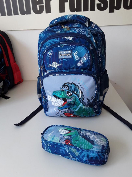 Kinder Rucksack Dinosaurier 2er Set