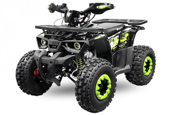 Nitro Motors Rugby RS8-A midi Quad 125cc 8 Zoll Automatik + Rückwärtsgang Kinderquad Atv Platin Line