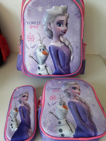 Kinder Rucksack Frozen 3er Set