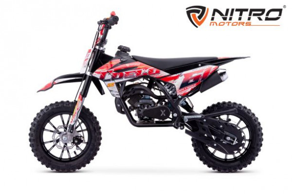 NITRO MOTORS 49cc mini Kinder Dirtbike Coelo Pullstart Deluxe 10"