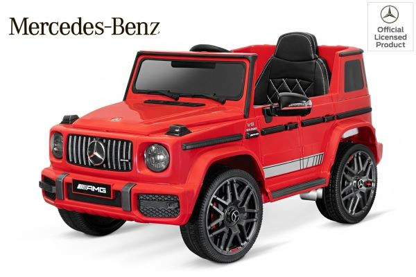 Art-No. 1191264 Lizenz Kinder Elektro Auto Mercedes G63 AMG 2x25W 12V 4.5 Ah 2.4G RC SUV